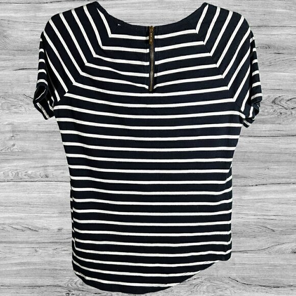 Michael Kohrs Women's Striped Short-Sleeved T-Shirt, Large - Picture 2 of 6